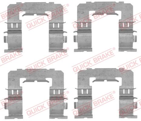 QUICK BRAKE Комплектующие, колодки дискового тормоза 109-1742